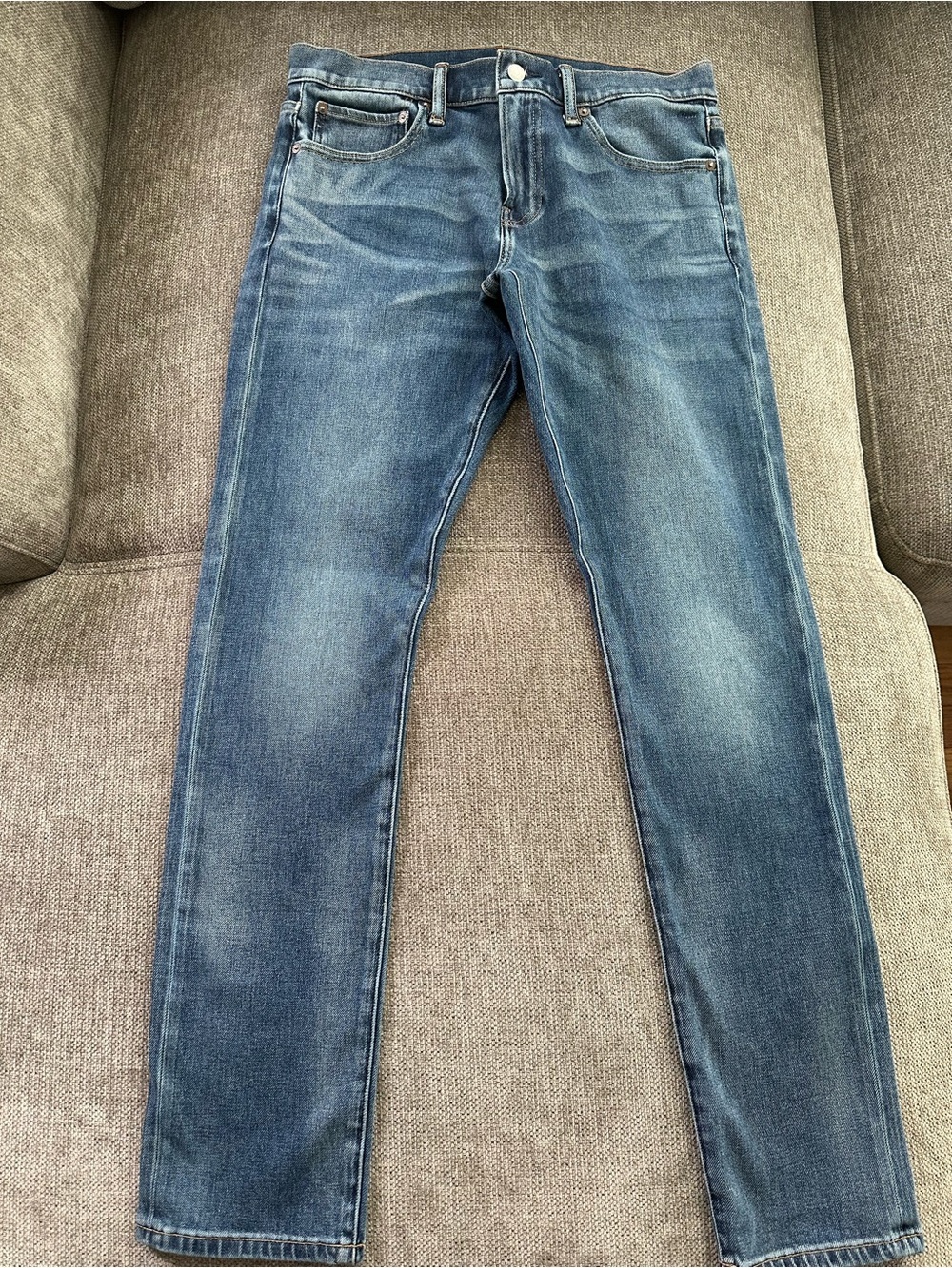 Lucky Brand 110 Slim Men’s Jeans W32 L32 Medium Wash Stretch Denim